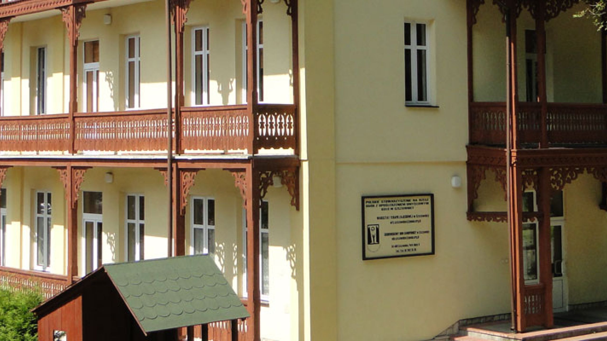 budynek psoni w szczawnicy